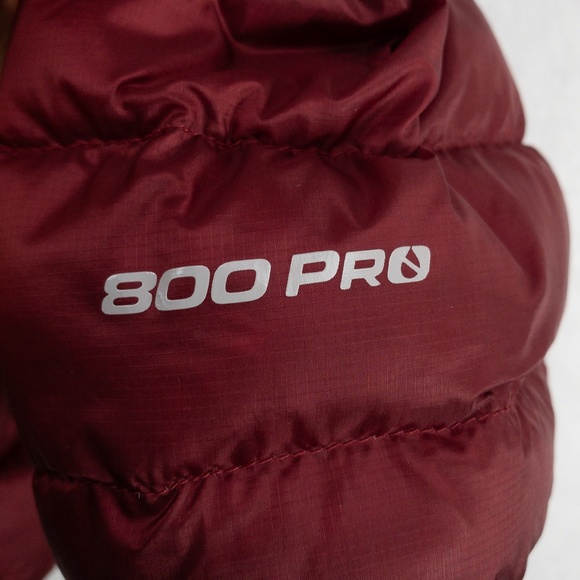 The North Face Jacket Mens XL Red 800 PRO Down Puffer Lightweight Pertex - Picture 10 of 16